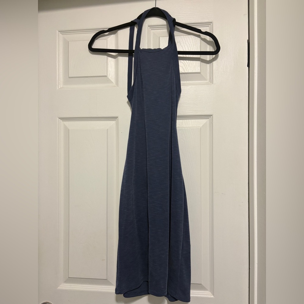Me to We Blue Open Back Dress